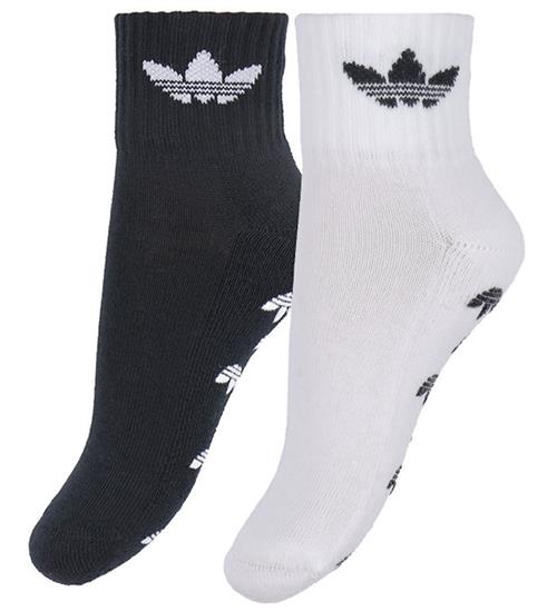 adidas Originals Strømper - 2-pak - ANT SLIP SOCK - Sort/Hvid