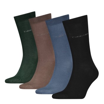 Calvin Klein Legwear Calvin Klein Strømper 4P Men Socks Gift Box Flerfarvet One Size Herre