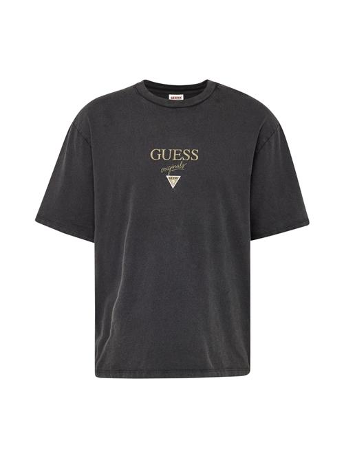 GUESS Originals Shirts 'BAKER'  khaki / sort / hvid