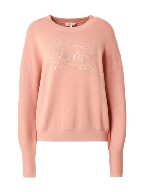 GUESS Pullover 'LAURA'  rosé / sølv