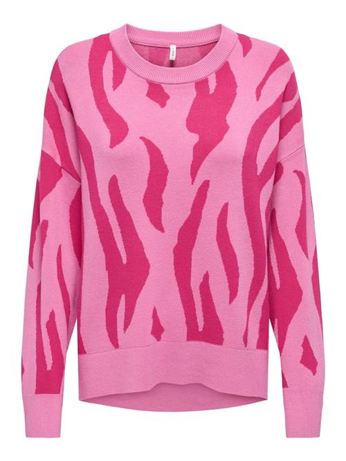 ONLY Pullover  magenta / lys pink