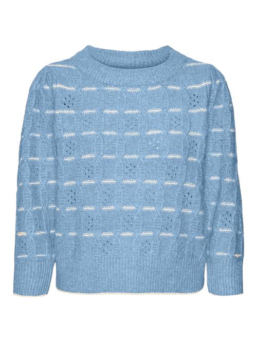 Se VERO MODA Pullover 'VMNewleonor'  lyseblå ved About You