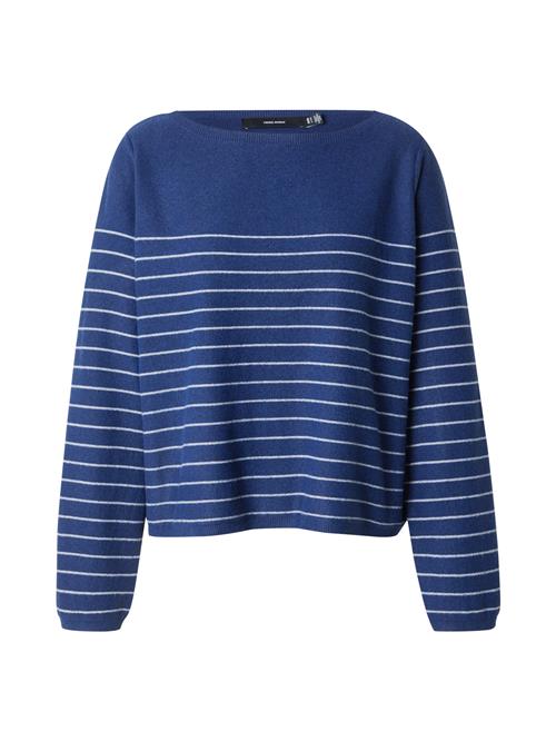 VERO MODA Pullover 'VMJOHANNA'  navy / hvid