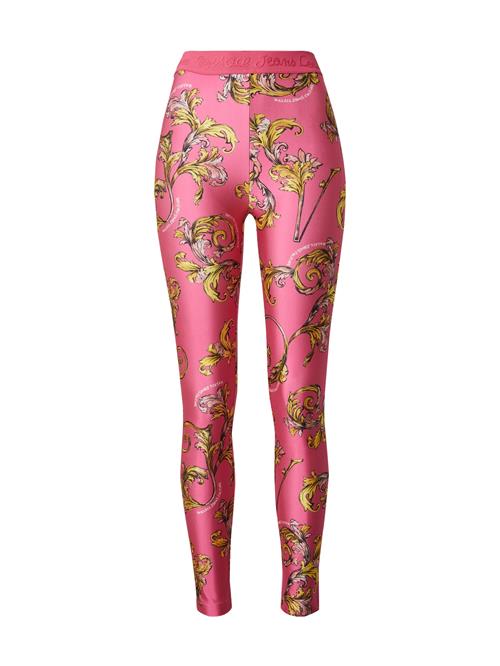 Se Versace Jeans Couture Leggings  curry / lyserød / pitaya / sort ved About You