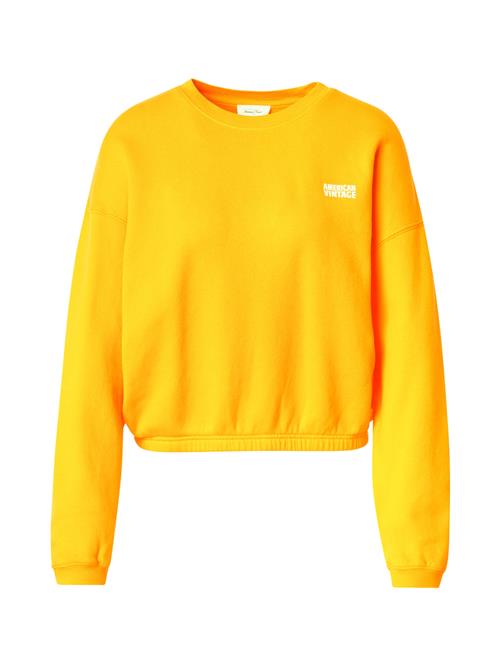 AMERICAN VINTAGE Sweatshirt 'IZUBIRD'  orange