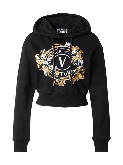 Se Versace Jeans Couture Sweatshirt  guld / sort / hvid ved About You