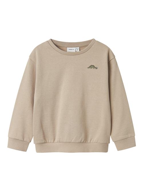 NAME IT Sweatshirt 'NMNBAILEY'  mørkebeige