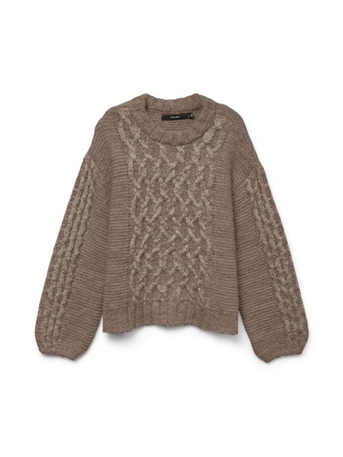 VERO MODA Pullover 'VMDove'  mokka