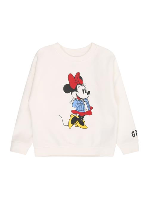 Se GAP Sweatshirt 'DIS 365 MINNIE'  gul / rød / sort / offwhite ved About You