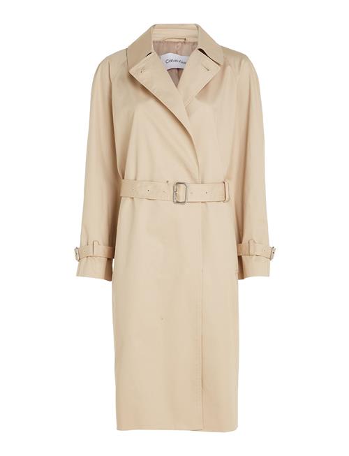 Calvin Klein Essential Trench Coat Calvin Klein Beige