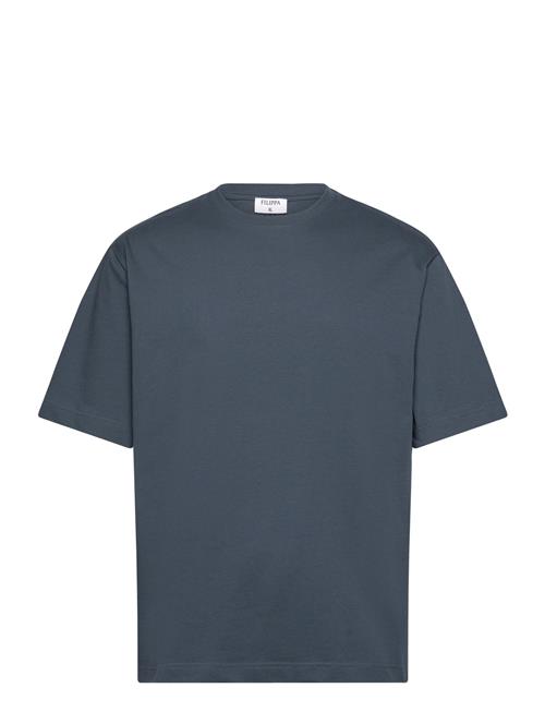 Filippa K Heavy Crewneck Tee Filippa K Blue