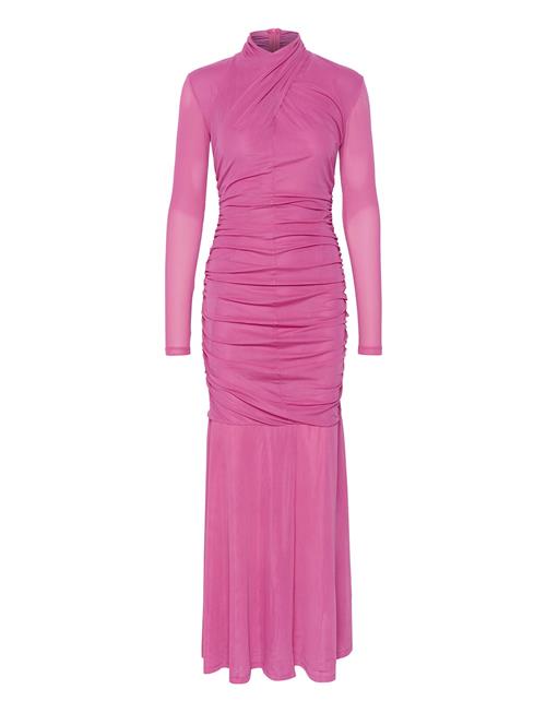 Adiagz Ls Long Dress Gestuz Pink