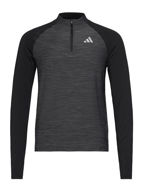 adidas Performance Adidas Gym+ Training 3-Stripes 1/4 Zip Longsleeve Adidas Performance Black