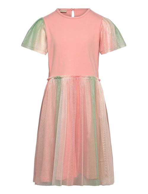 Minymo Dress Ls W. Tulle Minymo Orange