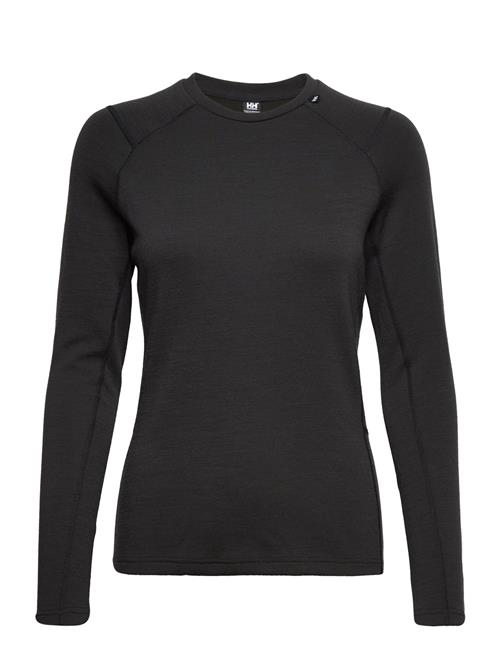 Se W Lifa Merino Midweight Crew Helly Hansen Black ved Booztlet