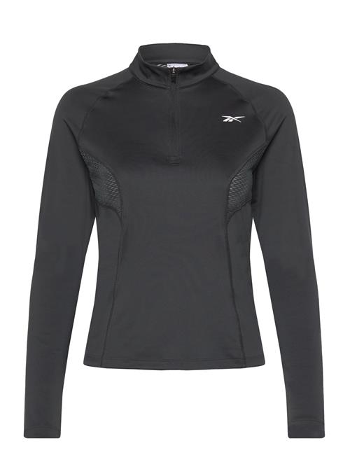 Reebok Performance Running 1/4 Zip Reebok Performance Black