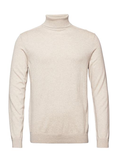 Selected Homme Slhberg Roll Neck Noos Selected Homme Beige