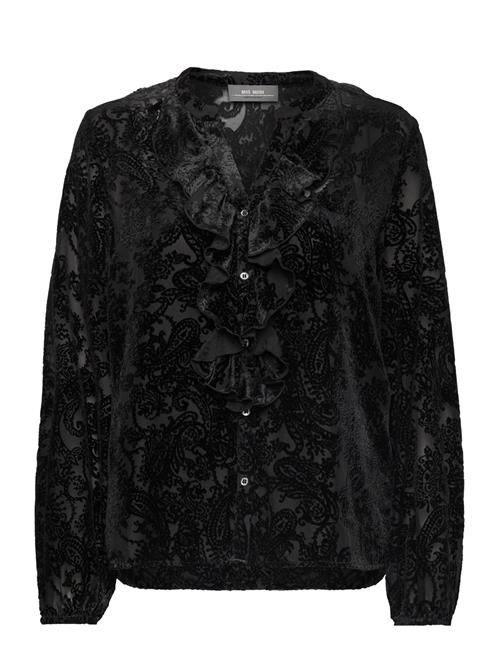 Mmleta Velvet Shirt MOS MOSH Black