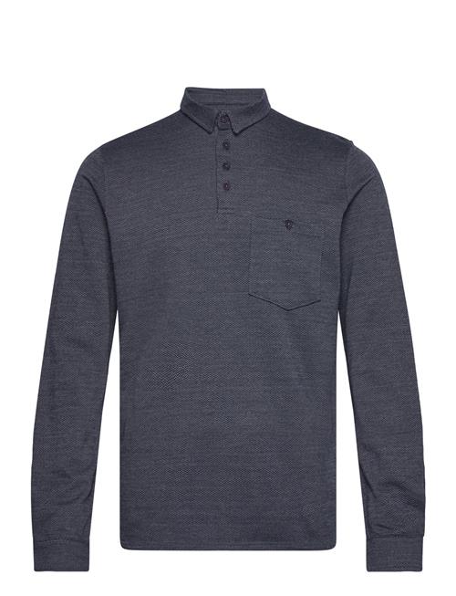 Andy Xo Stretch Polo Ls Clean Cut Copenhagen Navy