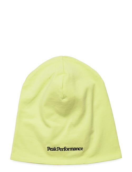 Progress Hat Peak Performance Yellow