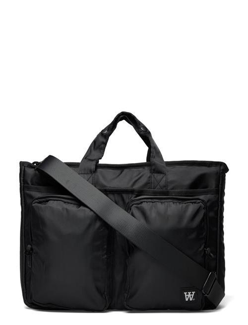 Wwlew Aa Laptop Bag WOOD WOOD Black