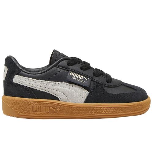 Se Puma Sko - Palermo Lth AC Inf - Sort/Feather Gray ved KidsWorld