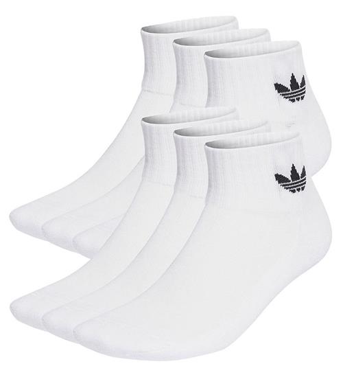 adidas Originals Strømper - 6-pak - Hvid m. Sort