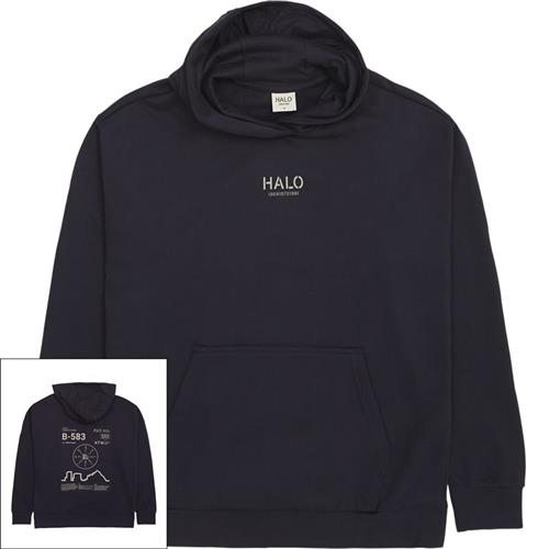 Halo Graphic Hoodie Deep Well