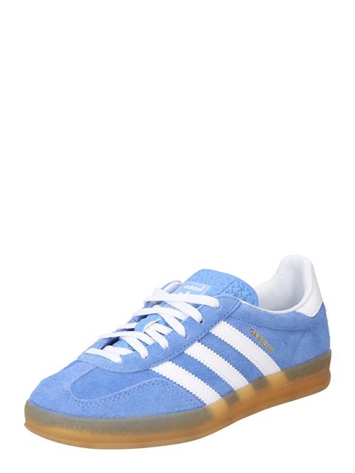 ADIDAS ORIGINALS Sneaker low 'Gazelle'  himmelblå / guld / hvid