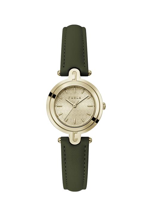 FURLA Analogt ur 'Arch-Bar'  guld / khaki