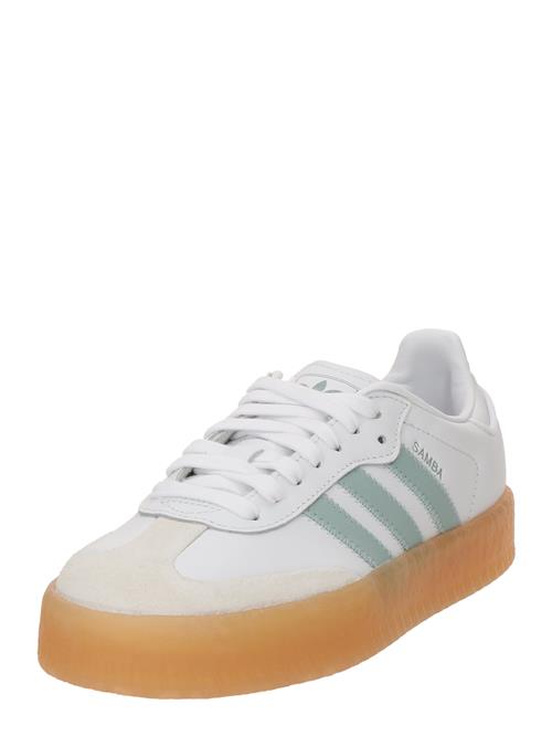 Se ADIDAS ORIGINALS Sneaker low 'Sambae'  grøn / hvid / uldhvid ved About You