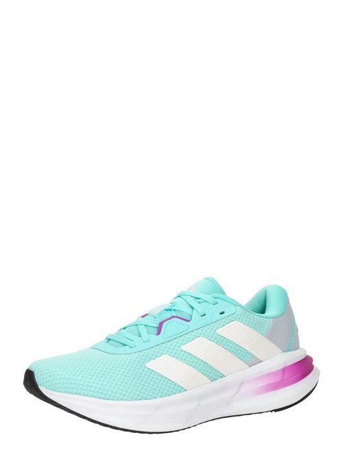 Se ADIDAS PERFORMANCE Løbesko 'GALAXY'  aqua / hvid ved About You