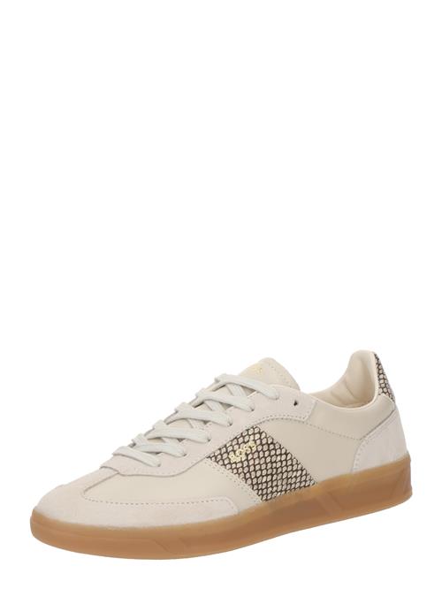 Se BOSS Sneaker low 'Brenta Tenn'  beige / kit / brun ved About You