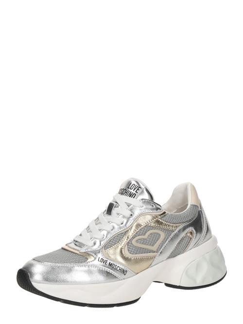 Love Moschino Sneaker low  creme / sølv / hvid