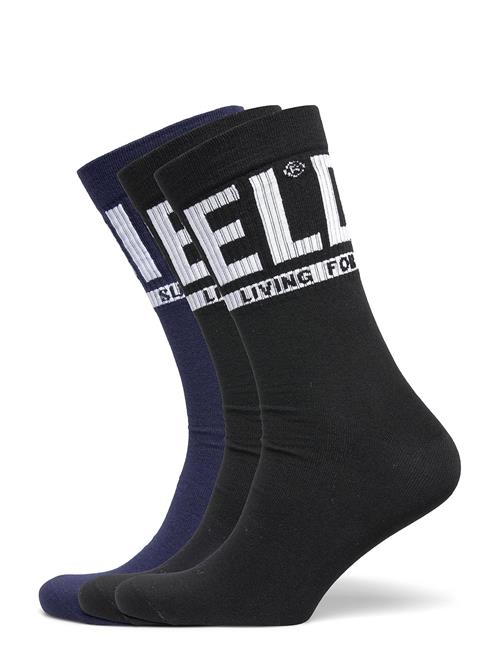 Diesel Skm-Ray-Threepack Socks Diesel Blue