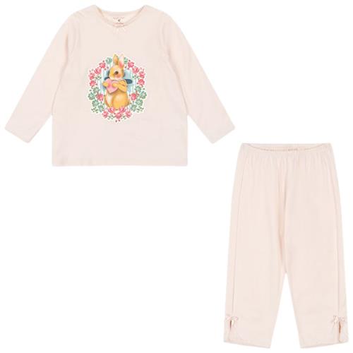 Konges Sløjd GOTS Gio Bow Sæt Soft Pink | Lyserød | 18 months