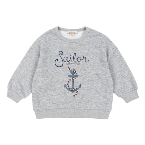 Konges Sløjd Lou Sweatshirt Grey Melange | Grå | 3 years