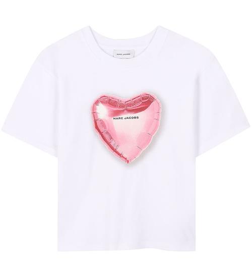 Little Marc Jacobs T-shirt - Hvid m. Print