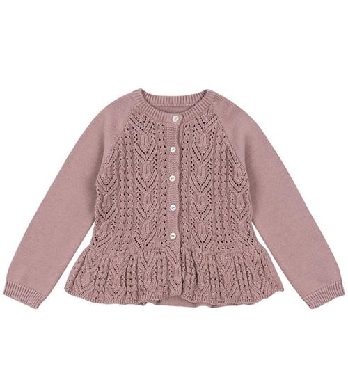 Konges Sløjd Cardigan - Strik - Cabby Frill - Deauville Mauve