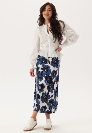 Happy Holly  Soft Midi Skirt Patterned 44/46