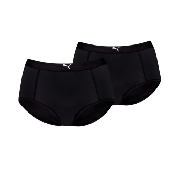 Puma Trusser 2P High Waist Hipster Sort polyamid X-Small Dame