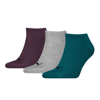 Puma Strømper 3P Sneaker Socks Grøn Str 47/49