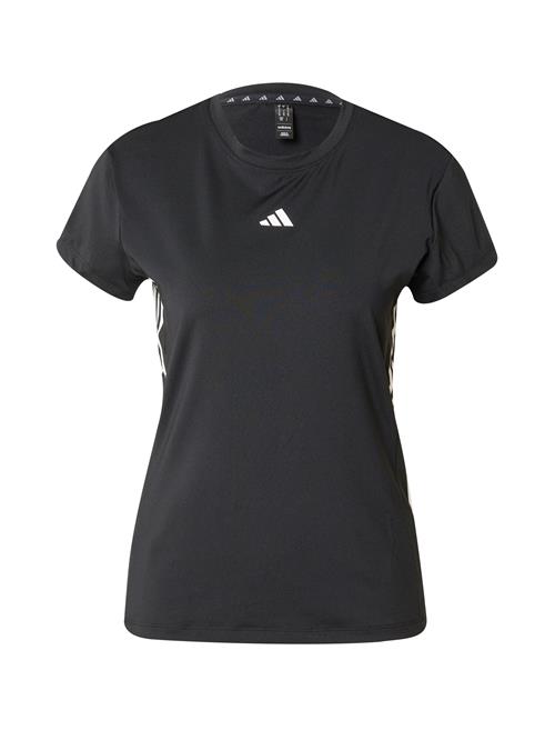 ADIDAS PERFORMANCE Funktionsbluse  sort / hvid