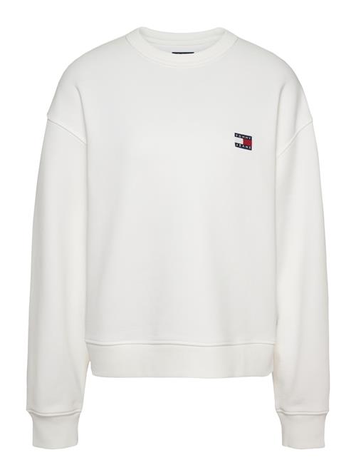 Se Tommy Jeans Sweatshirt  ecru / rød / sort / hvid ved About You