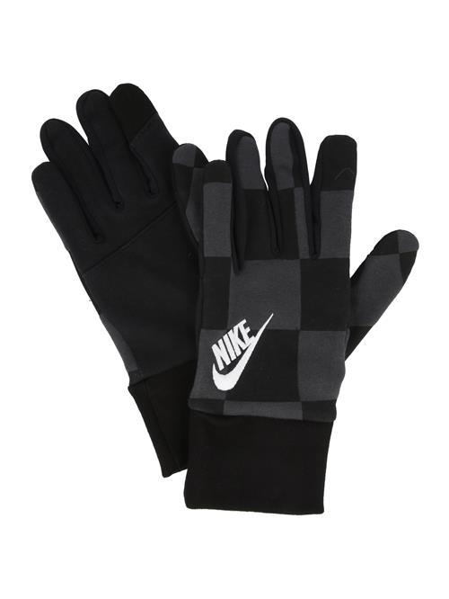 Nike Sportswear Fingerhandsker  mørkegrå / sort / hvid