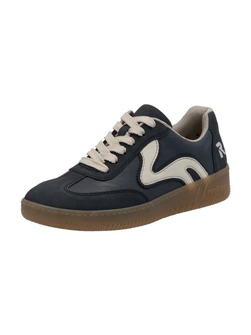 Rieker Sport Sneaker low 'M5512'  navy / hvid