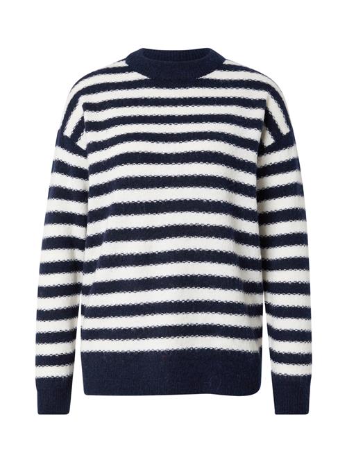 VERO MODA Pullover 'VMMARCIA'  navy / hvid