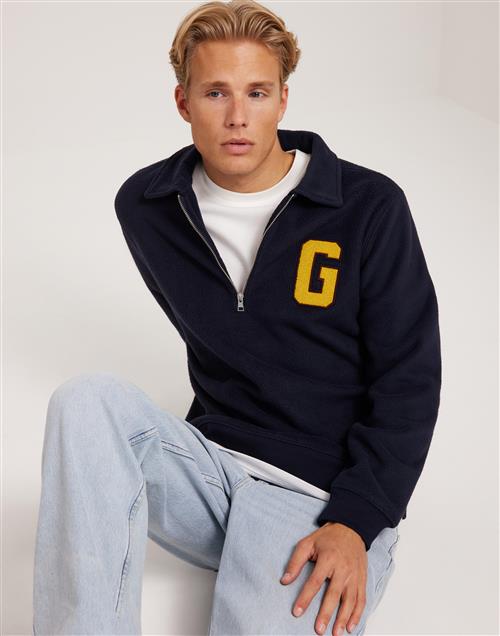 Gant Graphic Fleece Half Zip Half zip Blå