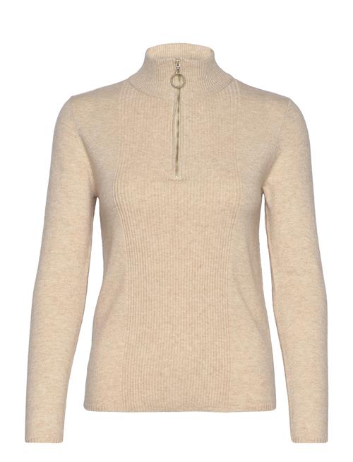 Cream Crdela High Neck Pullover Cream Beige