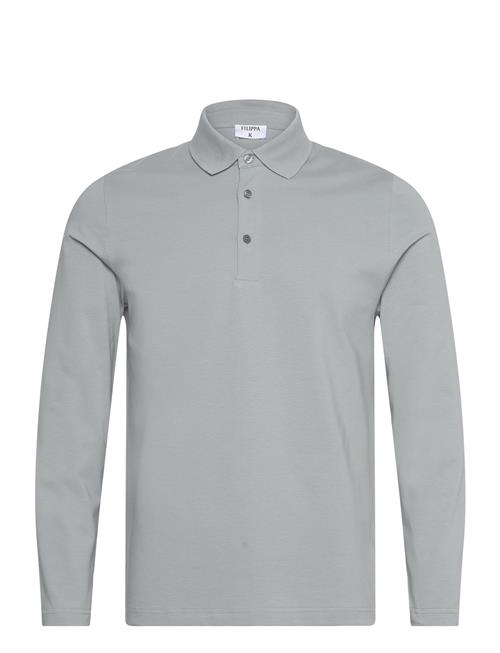 Luke Stretch Polo Shirt Filippa K Grey